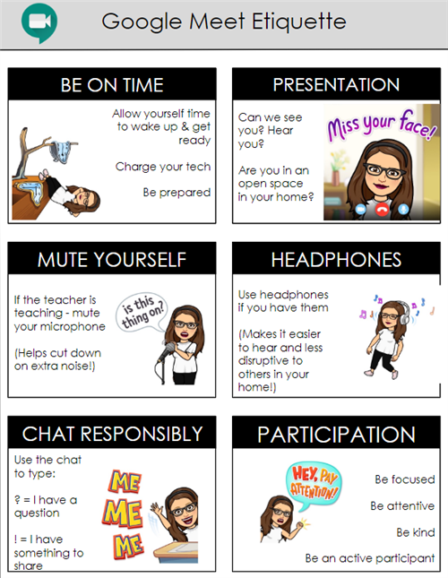 google meet etiquette 